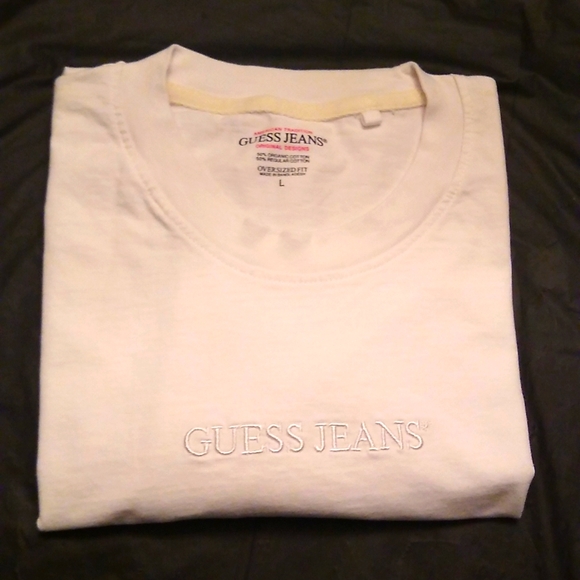 Guess Oversized White Tee - Picture 7 of 8